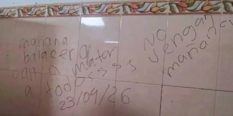 ¡Amenazas se replican en escuelas! Alerta por posible “balacera” en COBAO pueblo nuevo