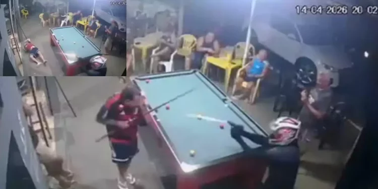VIDEO | Ejecución en bar de Brasil queda captada en video y desata indignación