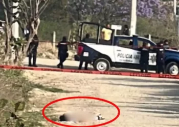 ¡Amanece con sangre en Miahuatlán! Hallazgo de cadáver y mensaje desatan temor