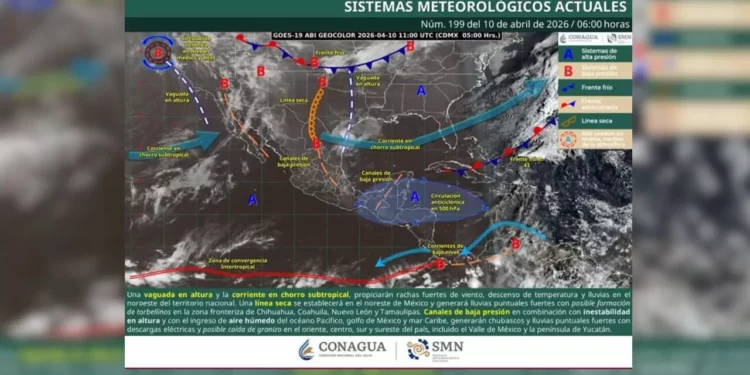 Lluvias, granizo y vientos fuertes amenazan esta tarde en Oaxaca