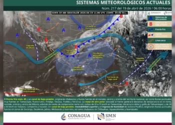 Tormentas y descenso térmico marcarán el clima en Oaxaca este domingo
