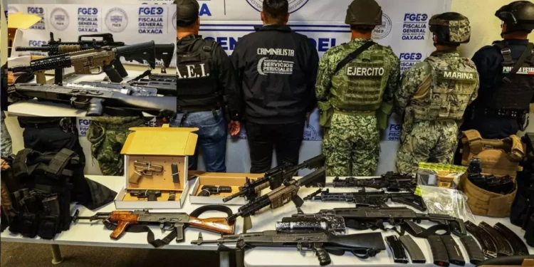 Desmantelan casa de seguridad en Oaxaca ligada a homicidio de líder transportista en San Sebastián Tutla