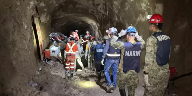 Localizan sin vida a cuarto minero tras 33 días de búsqueda en mina de Sinaloa