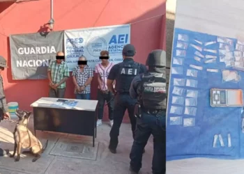Cateos en Cuicatlán dejan tres detenidos, droga y arma de fuego asegurada