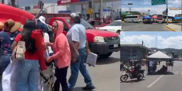 VIDEO | Bloqueos se expanden y colapsan Oaxaca: Ocho días de protesta escalan con caos vial y denuncias de agresiones