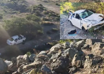 ¡Volcadura mortal en libramiento a Ocotlán! Joven pierde la vida tras salir de la carretera