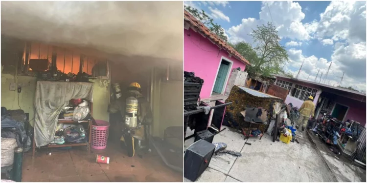 El fuego se propagó en cuestión de minutos, reduciendo a cenizas todo lo que encontró a su paso.