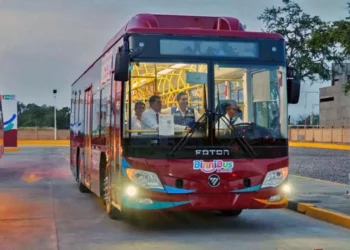Foto: Gobierno de Oaxaca // El servicio de BinniBus, con claroscuros