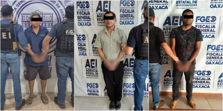 Los tres sujetos ya se encuentran bajo custodia judicial en espera de que se determine su situación legal por delitos sexuales.