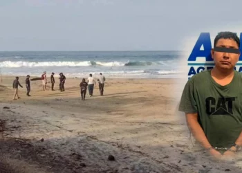 Sergio A. J. fue capturado frente a la iglesia de Tonameca por elementos de la AEI,