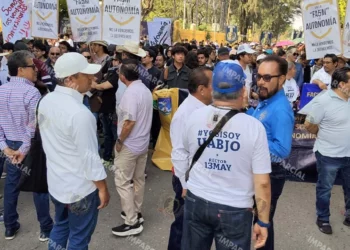 Foto: Jesús Santiago // Universitarios confían en la anulación de la elección del rector debido a anomalías.