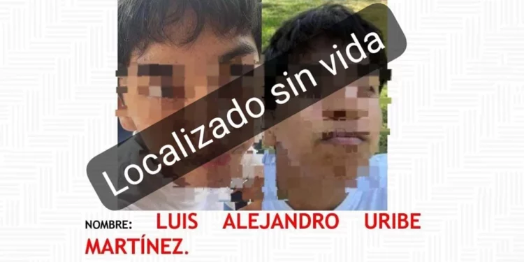 Autoridades acordonaron el paraje de la agencia La Junta donde fue localizado el cadáver del menor de 15 años.