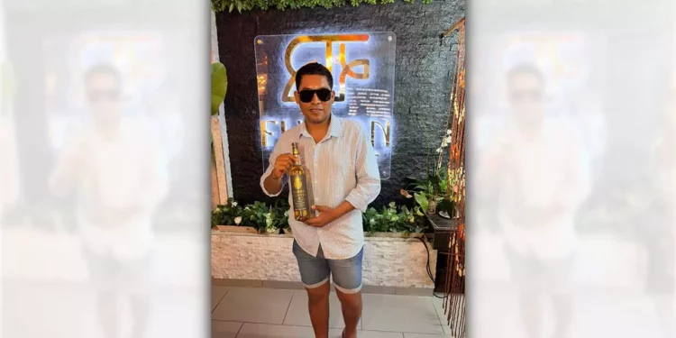 El tiktoker Eduardo Dí Garcí tuvo una sesión de fotos en Fusion Restaurant.
