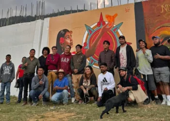 Las obras fueron realizadas por 15 artistas plásticos oaxaqueños quienes transformaron diversos espacios públicos de la comunidad