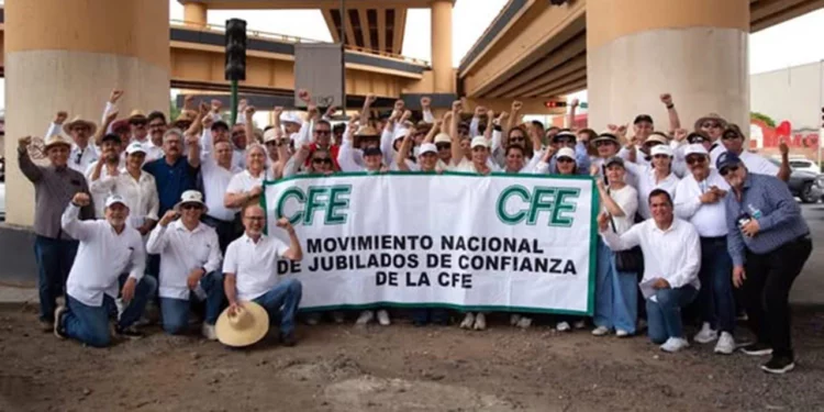 Foto: cortesía // La demanda de jubilados de CFE por mantener derechos laborales.