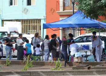 Foto: Archivo El Imparcial // Puesto de vacunación contra la influenza.
