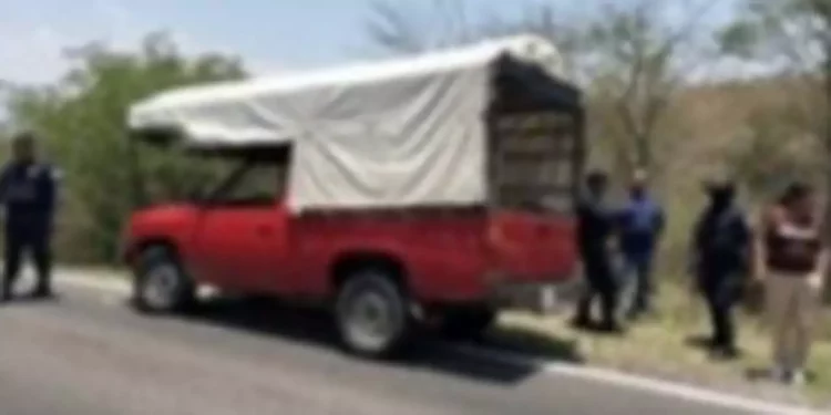 Elementos de seguridad interceptaron las unidades en la carretera Huajuapan-Juxtlahuaca.