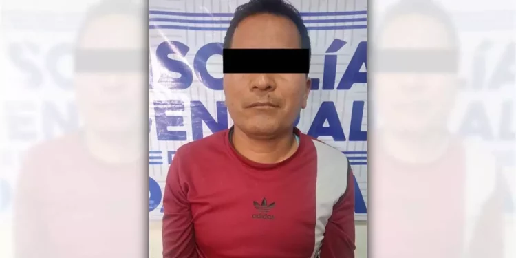 El chofer del sitio Grecas Mitla fue capturado en pleno ejercicio de sus labores.