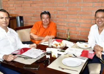 Foto: Rubén Morales // Oswaldo García Jarquín, Fabián Díaz Navarro y José Cruz Urbieta.