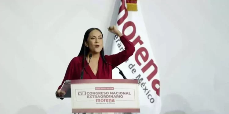 Ariadna Montiel Reyes asume la dirigencia nacional de Morena.