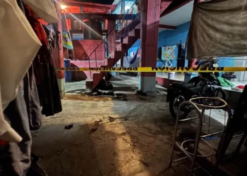 Autoridades acordonaron el callejón de La Sirenita tras el reporte de la ejecución.
