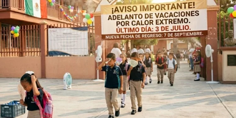 SEP confirma estados que adelantan vacaciones de verano 2026 y posible regreso en septiembre