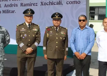 Foto: Sedena // Andrés Ramírez Xochicali, el nuevo comandante de la 28/a. Zona Militar".