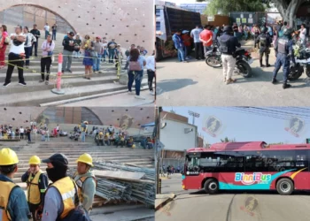 VIDEOS | ¡Estalla conflicto en estadio de beisbol Yu’ va! Padres bloquean obras y paralizan vialidades