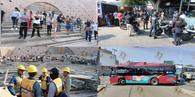 VIDEOS | ¡Estalla conflicto en estadio de beisbol Yu’ va! Padres bloquean obras y paralizan vialidades