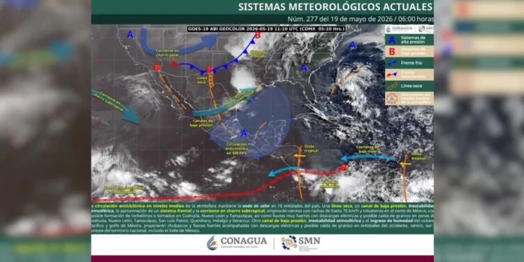Lluvias y calor extremo presionan a Oaxaca; autoridades mantienen alerta por onda tropical