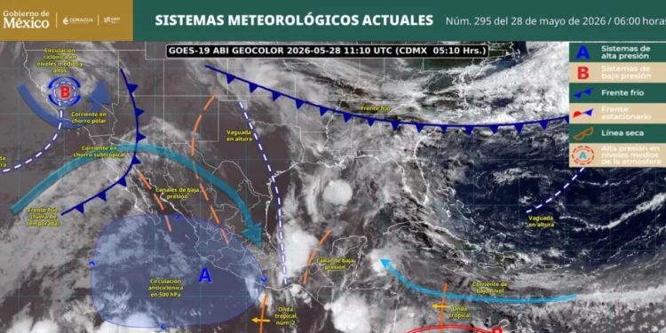 Oaxaca se prepara para lluvias intensas y tormentas eléctricas este jueves