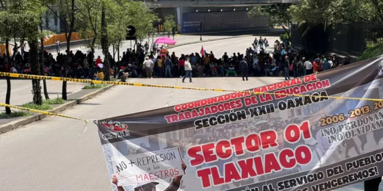 Para CNTE circuito interior en la CdMx; culpan a gobiernos de violencia en Mitla