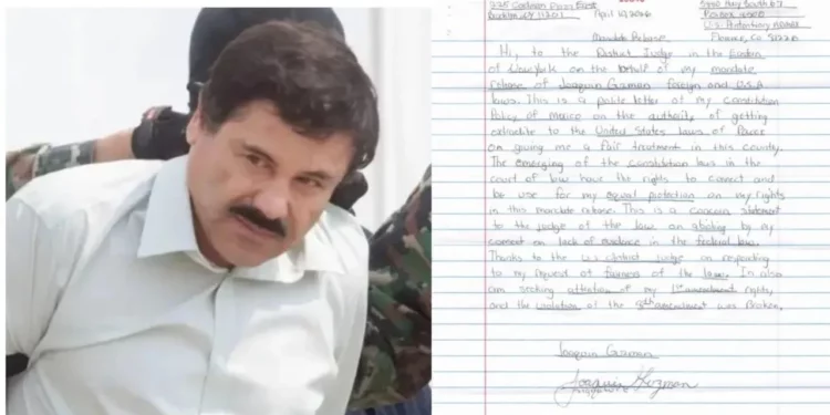 “El gobierno mexicano mató a personas, no yo”: El Chapo Guzmán envía séptima carta al juez Cogan