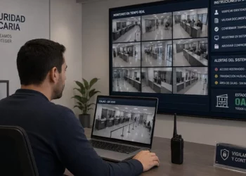 Foto: IA // El ‘soplón’ laboraba en el Centro de Inteligencia y Monitoreo Banamex, en la sede central de la Ciudad de México.
