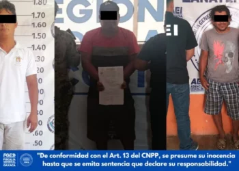 Caen tres hombres acusados de violencia contra mujeres y de incumplir pensión alimenticia en Oaxaca