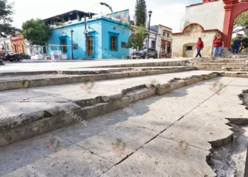 Foto: Adrián Gaytán // Destrozada la cantera del Carmen Alto.