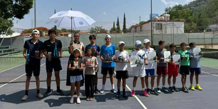 El fin de semana Oaxaca fue escenario del Nacional de Tenis.