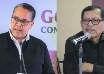 Enrique Díaz Vega, exsecretario de Finanzas, y Gerardo Mérida Sánchez, extitular de Seguridad Pública.