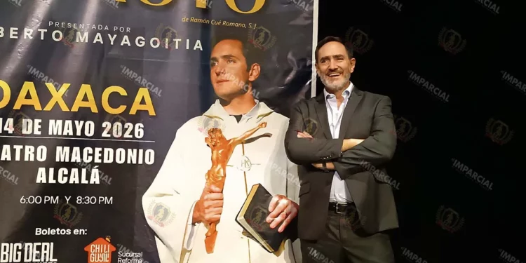 Fotos: Lisbeth Mejía Reyes // El actor compartirá nuevamente este 14 de mayo la historia en la ciudad de Oaxaca.