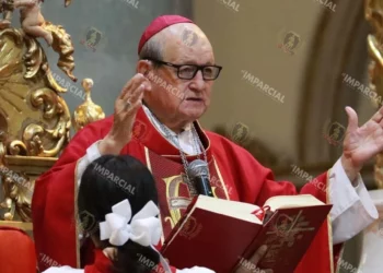 El obispo emérito de Antequera volvió a oficiar una celebración dominical en la catedral metropolitana de Oaxaca.