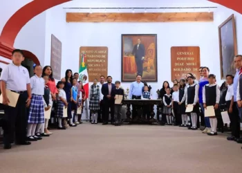 Foto: Municipio de Oaxaca de Juárez // Este jueves sesionó el Cabildo Infantil de Oaxaca de Juárez.