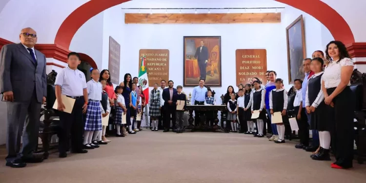 Foto: Municipio de Oaxaca de Juárez // Este jueves sesionó el Cabildo Infantil de Oaxaca de Juárez.