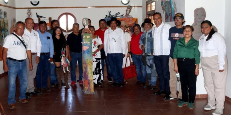 Arte oaxaqueño en Capulálpam de Méndez: Exposición en Museo Comunitario