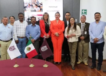 Foto: cortesía // Firma del convenio entre el Corredor Interoceánico y el IPN.