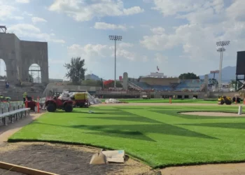 Estadio Yu’Va a contrarreloj: Se inaugura en una semana con el juego entre Guerreros y Conspiradores