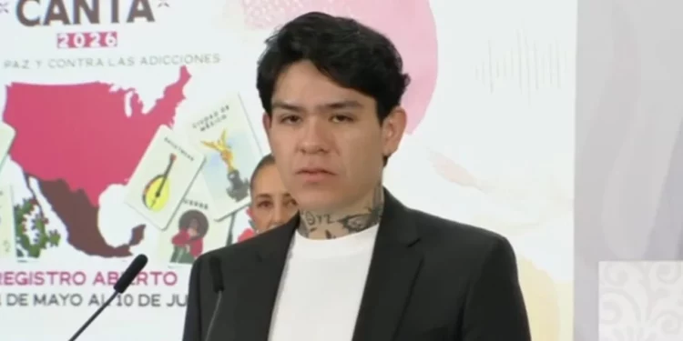 “Decidí evolucionar”: Junior H Cambia discurso sobre narcocorridos en la mañanera de Sheinbaum