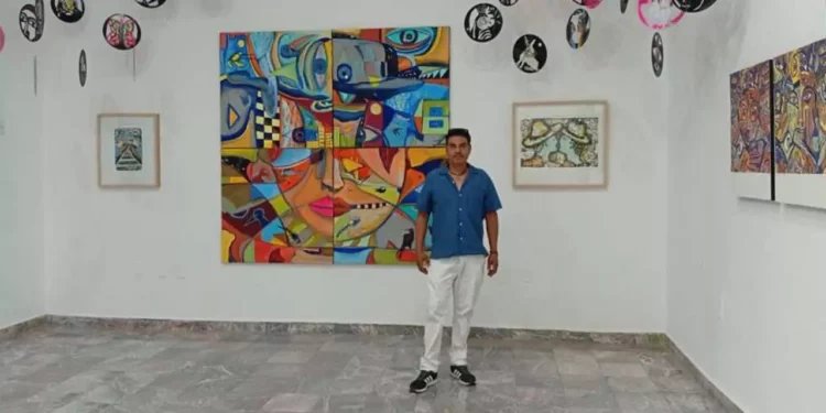 Hermann Orduña presenta en la sala Francisco Gutiérrez una obra que conecta su formación en Oaxaca con su trayectoria en las galerías de Europa.