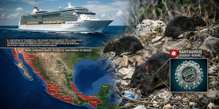México emite Aviso Epidemiológico por hantavirus: ¿Qué se sabe del brote en el crucero MV Hondius?