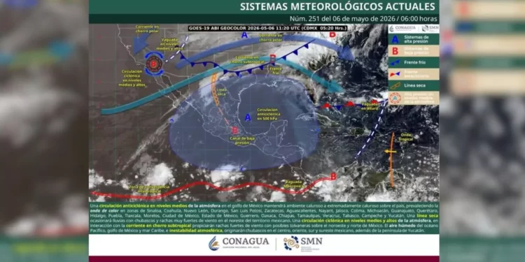 Calor extremo y lluvias aisladas: Oaxaca entre altas temperaturas y cambios bruscos
