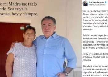 Enrique Inzunza niega detención en EE.UU. y rechaza vínculos con el narcotráfico